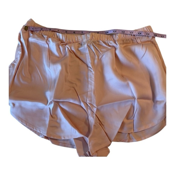 Ettitude Sateen Shortie (Cloud Pink) Large Intimates Pajamas Lounge Shorts NEW - Picture 8 of 13